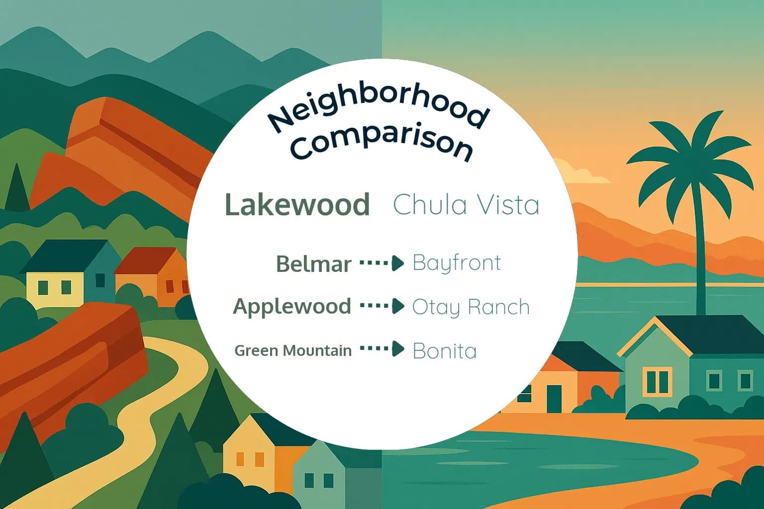 Lakewood vs Chula Vista Neighborhood Comparison