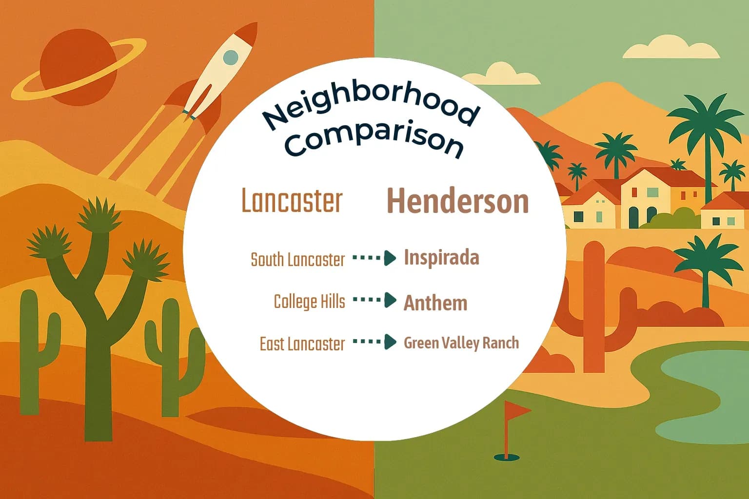 Lancaster vs Henderson Neighborhood Comparison