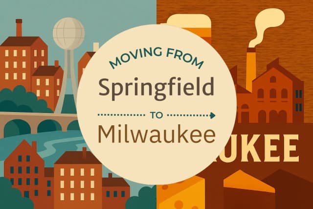 Moving from Springfield to Milwaukee