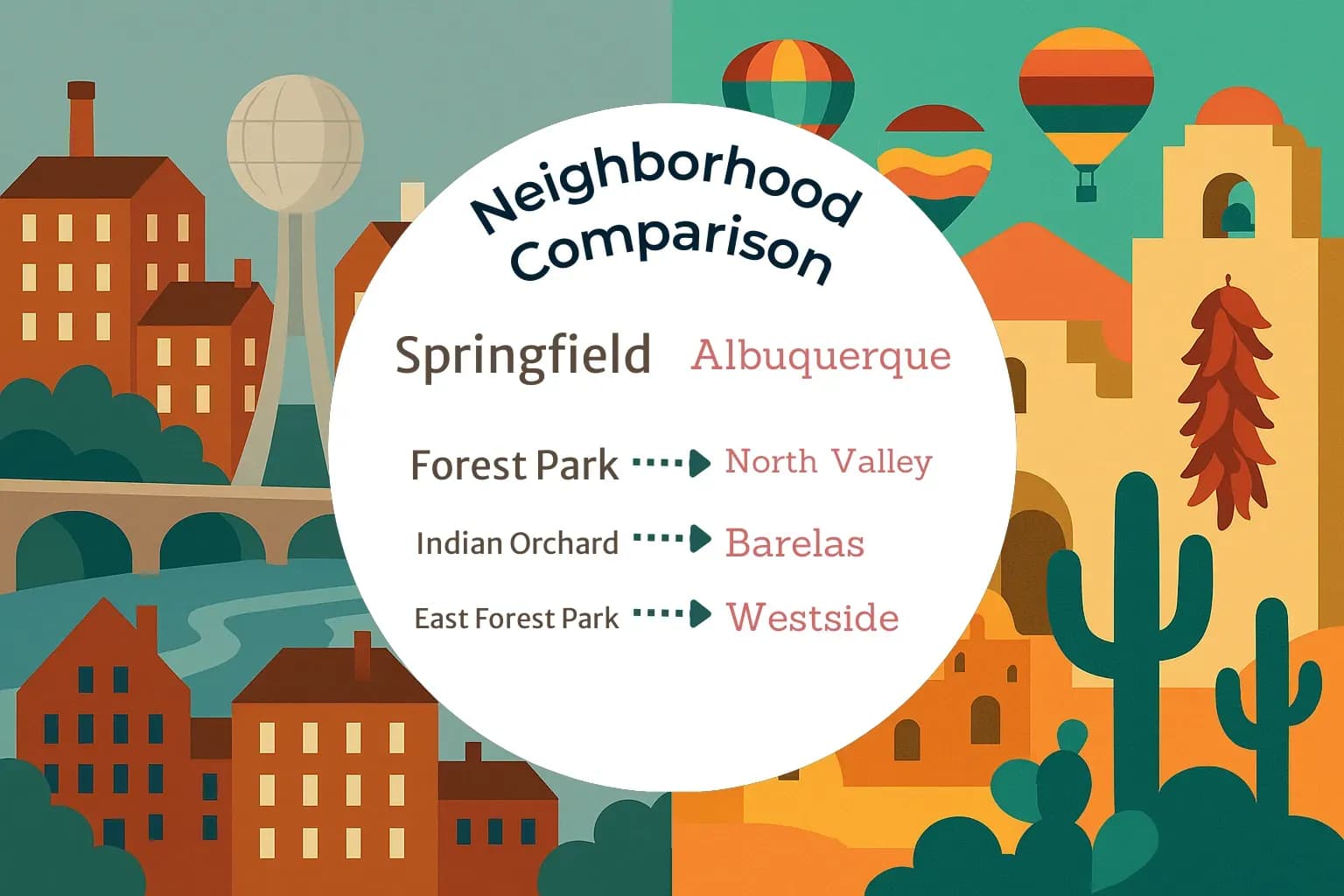Springfield vs Albuquerque Neighborhood Comparison