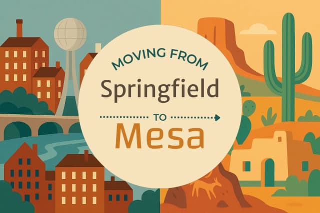 Moving from Springfield to Mesa
