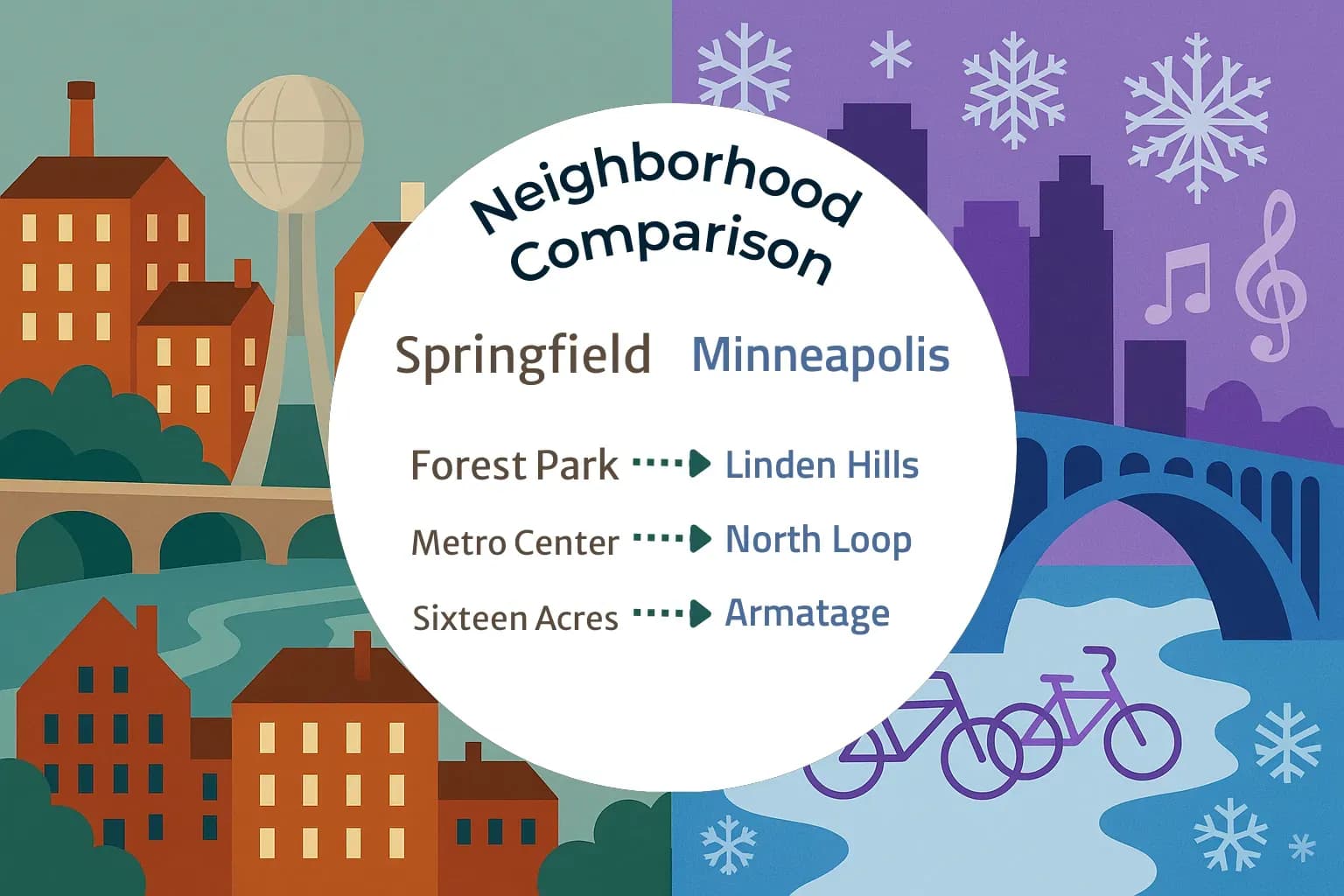 Springfield vs Minneapolis Neighborhood Comparison
