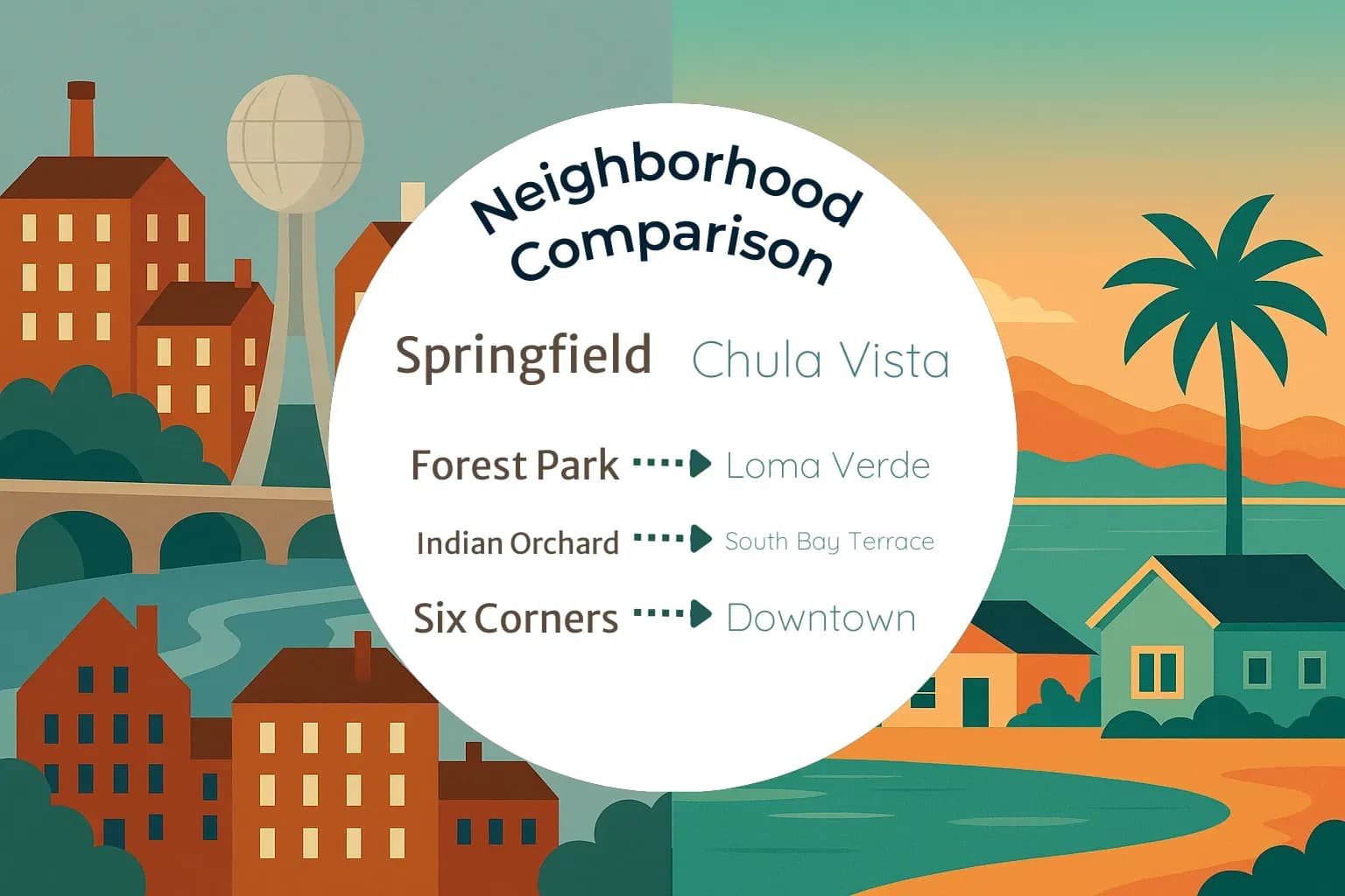 Springfield vs Chula Vista Neighborhood Comparison