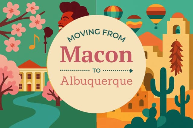 Moving from Macon to Albuquerque