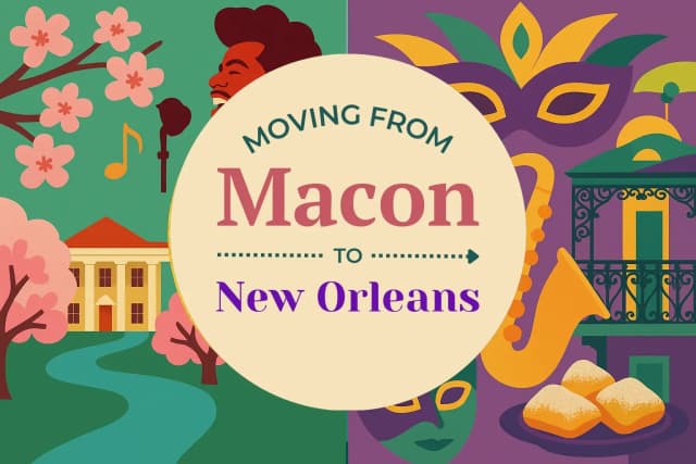 Moving from Macon to New Orleans