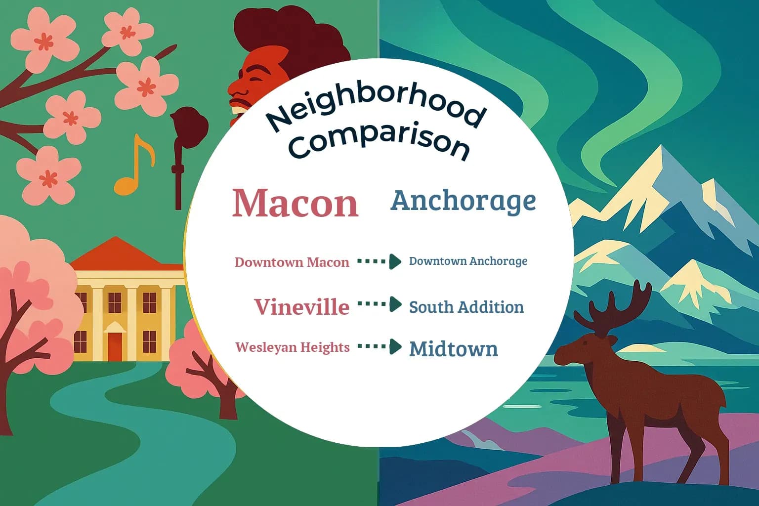Macon vs Anchorage Neighborhood Comparison