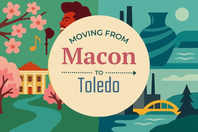 Moving from Macon to Toledo