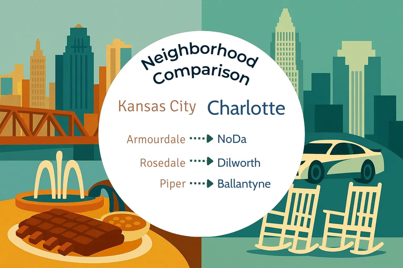 Kansas City vs Charlotte Neighborhood Comparison