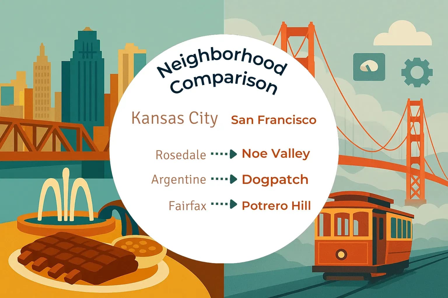 Kansas City vs San Francisco Neighborhood Comparison