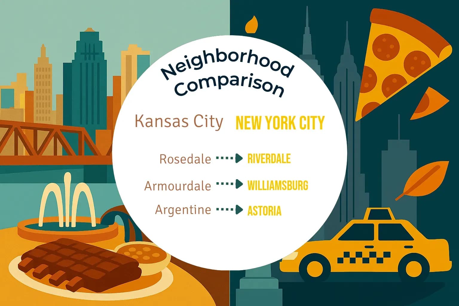 Kansas City vs New York City Neighborhood Comparison