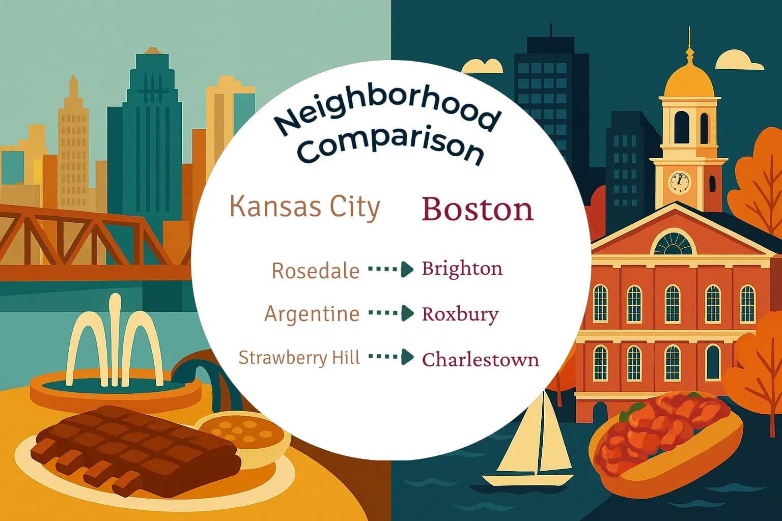Kansas City vs Boston Neighborhood Comparison