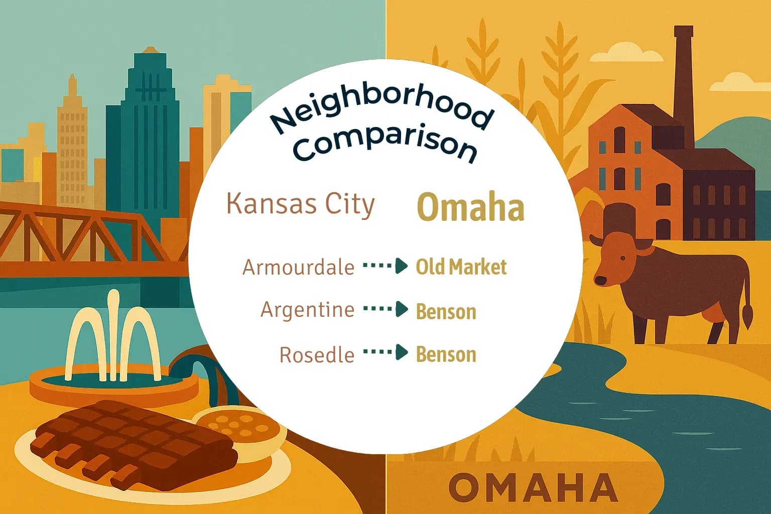 Kansas City vs Omaha Neighborhood Comparison