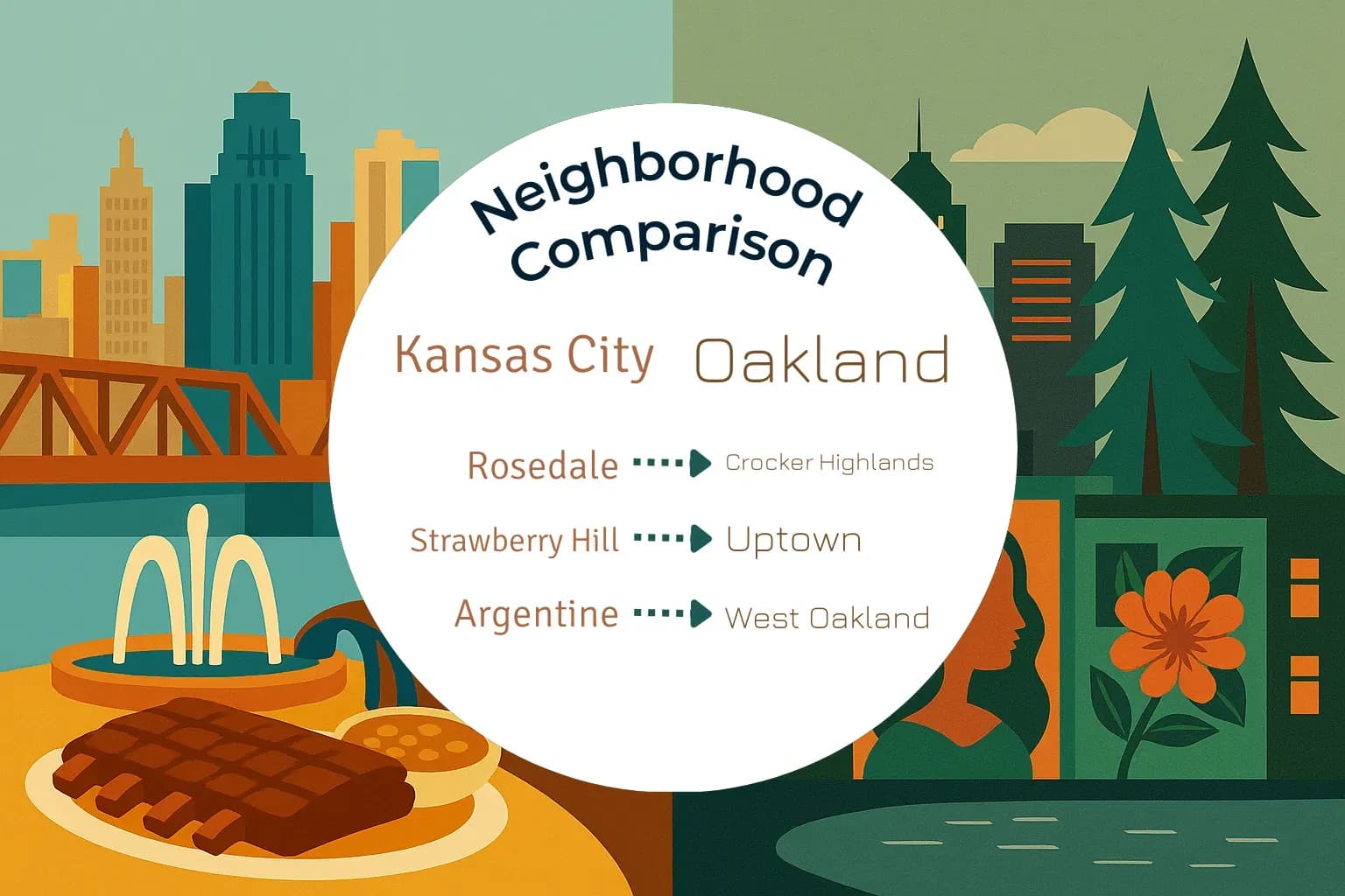 Kansas City vs Oakland Neighborhood Comparison