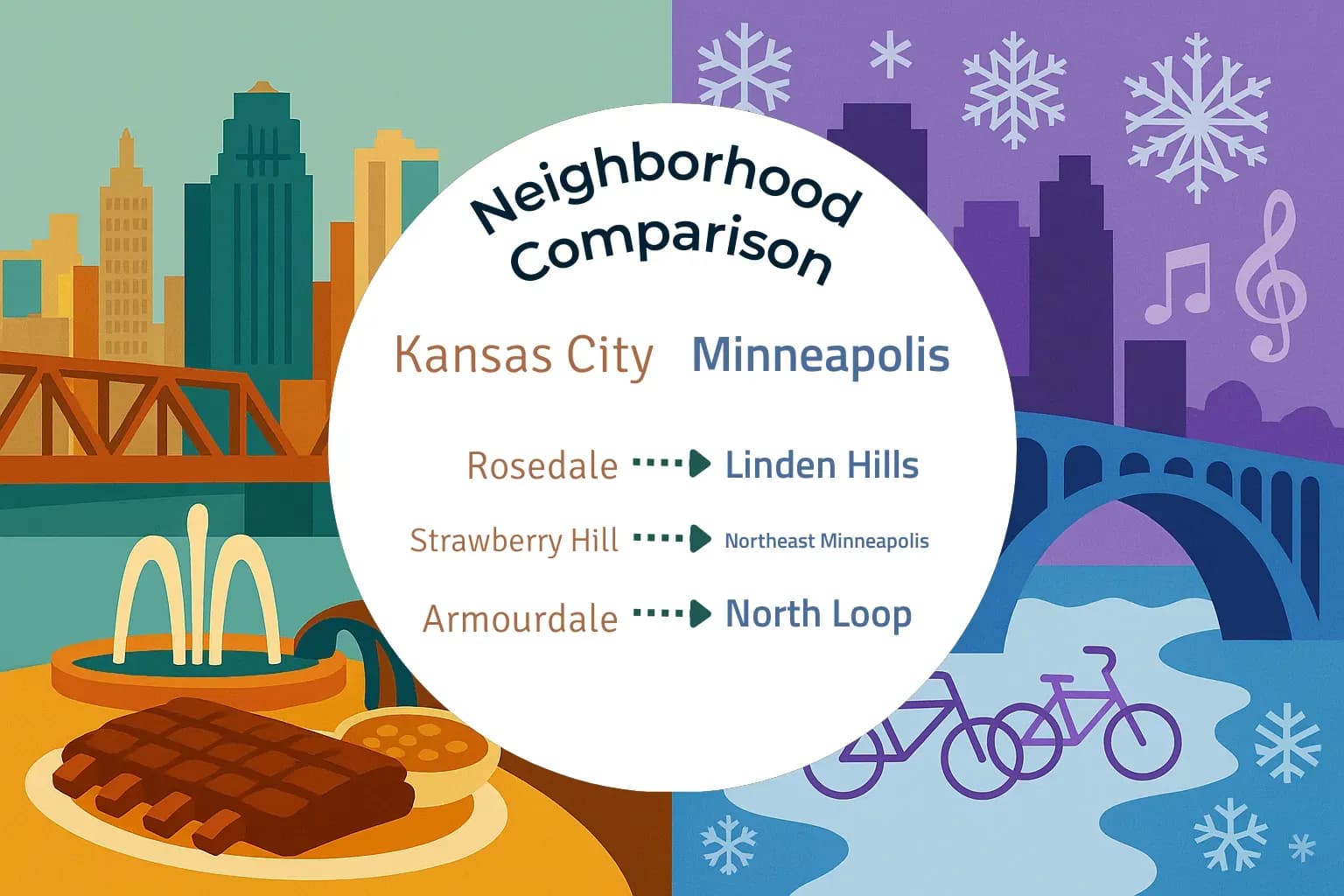 Kansas City vs Minneapolis Neighborhood Comparison