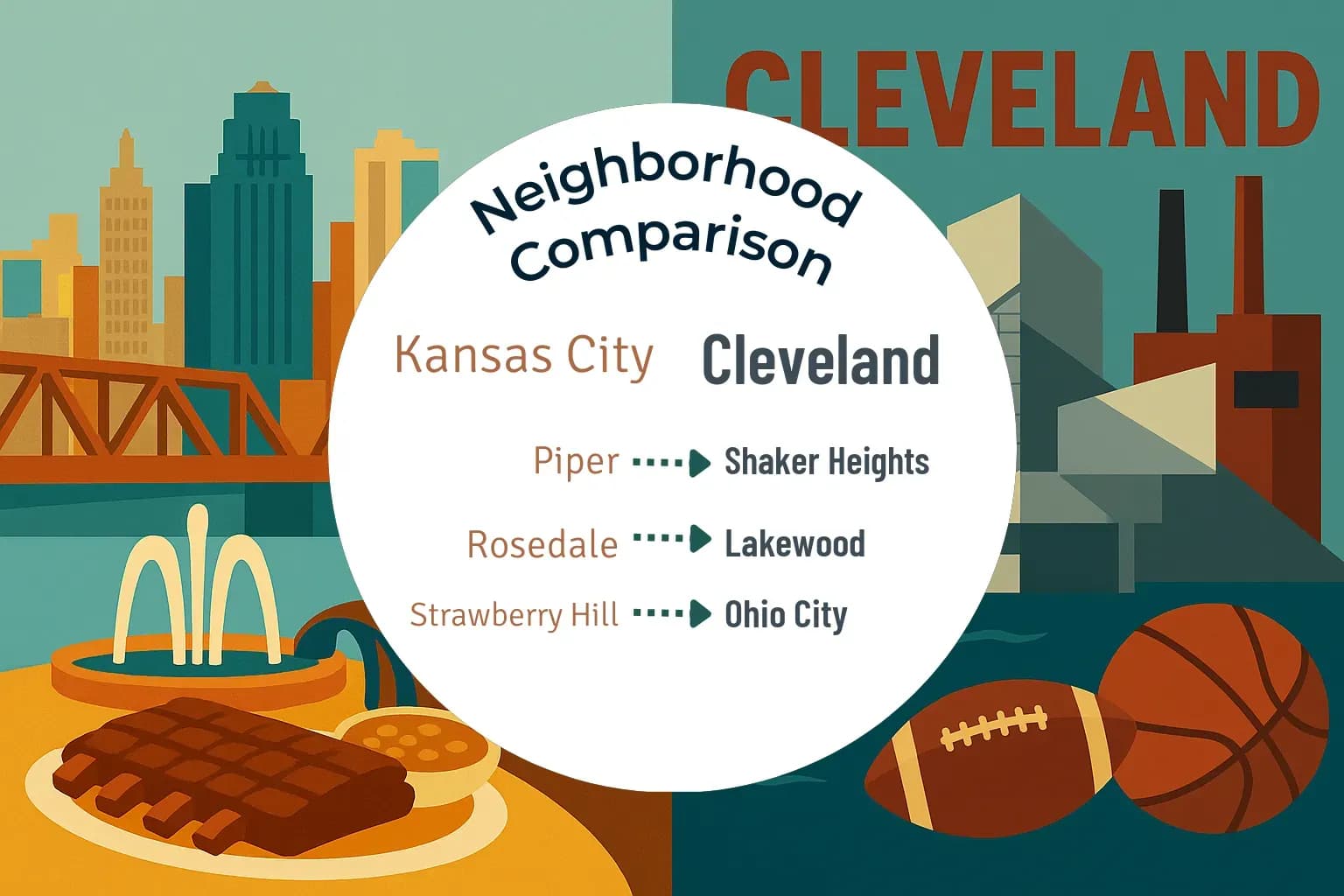 Kansas City vs Cleveland Neighborhood Comparison