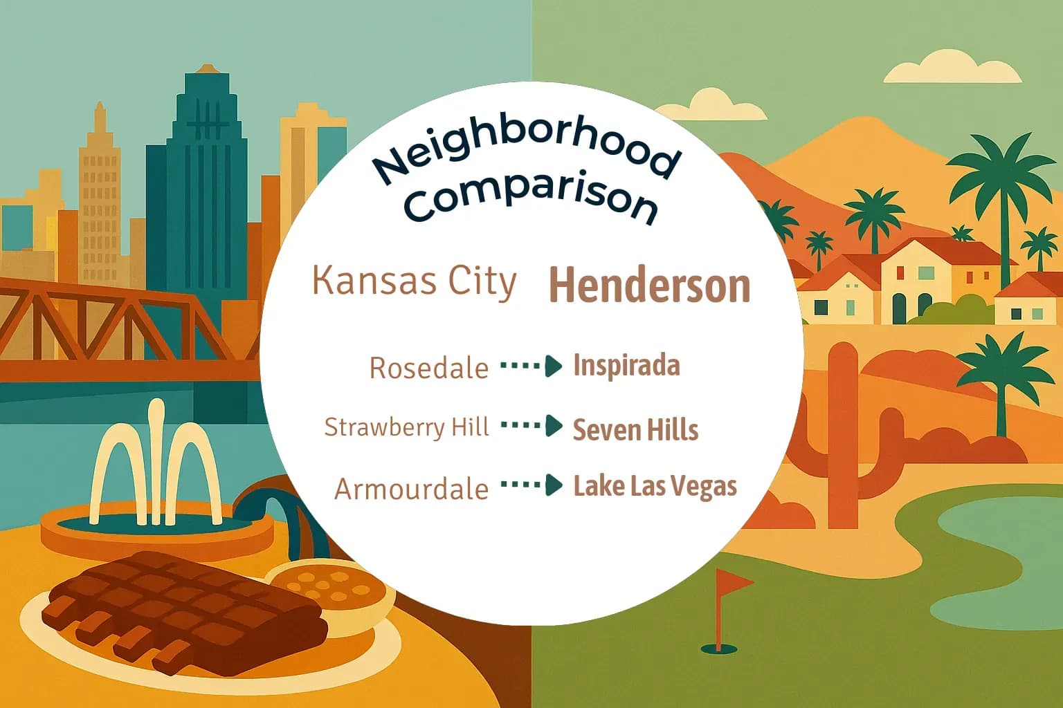 Kansas City vs Henderson Neighborhood Comparison