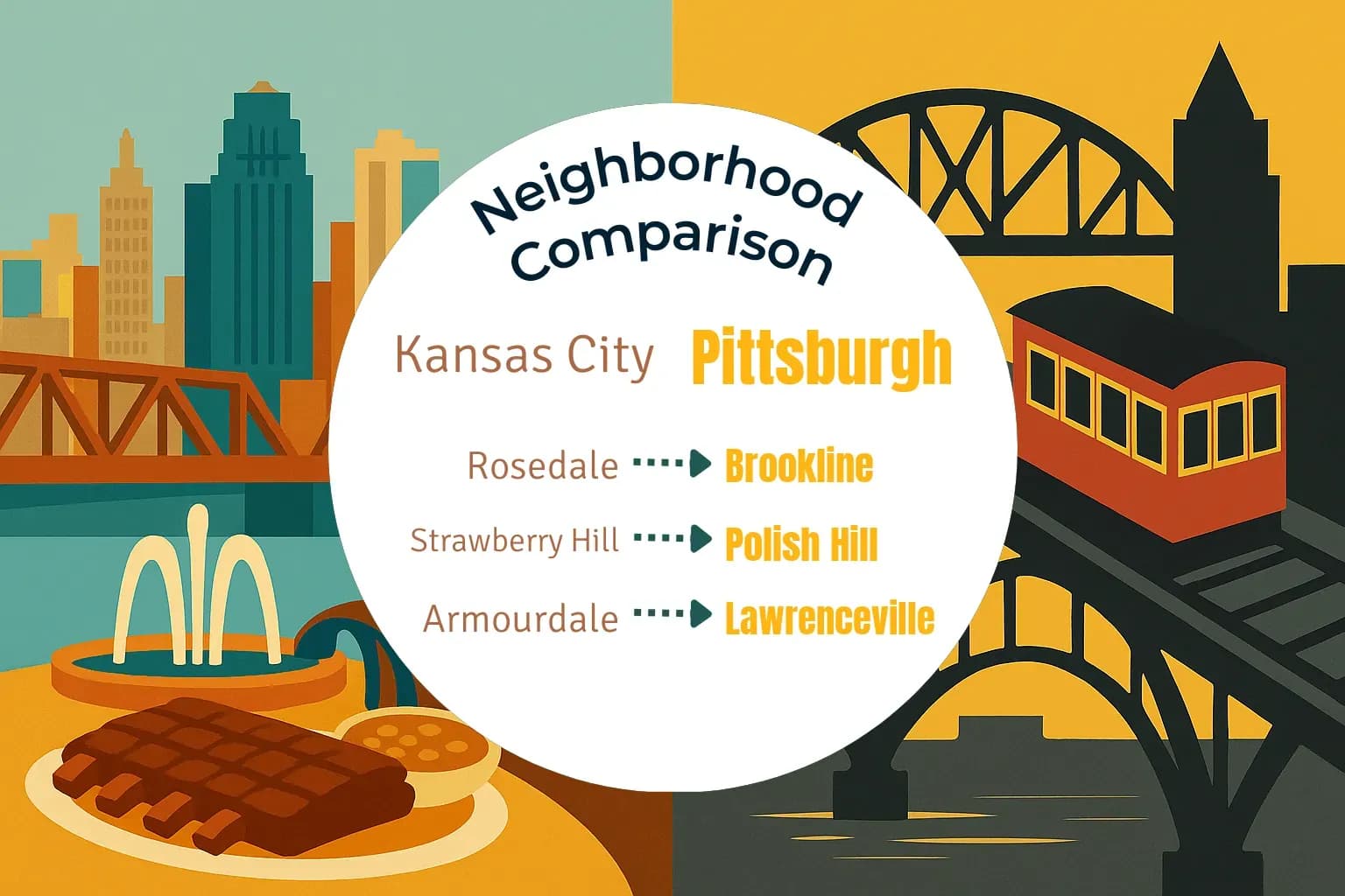Kansas City vs Pittsburgh Neighborhood Comparison