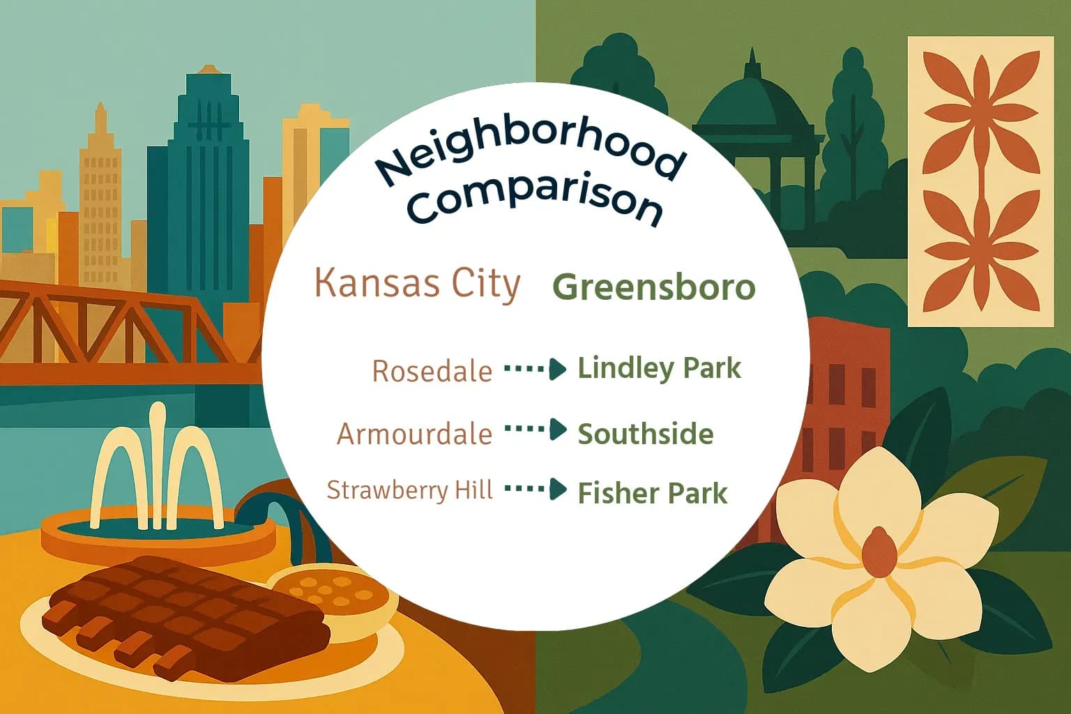 Kansas City vs Greensboro Neighborhood Comparison