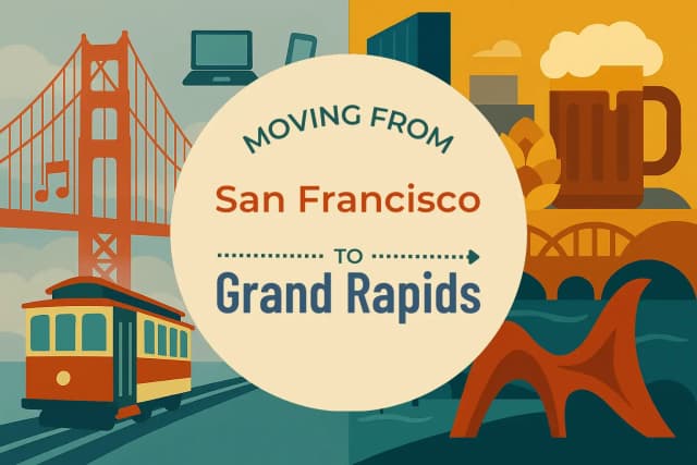 Moving from San Francisco to Grand Rapids