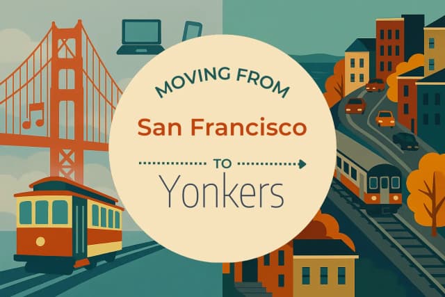 Moving from San Francisco to Yonkers