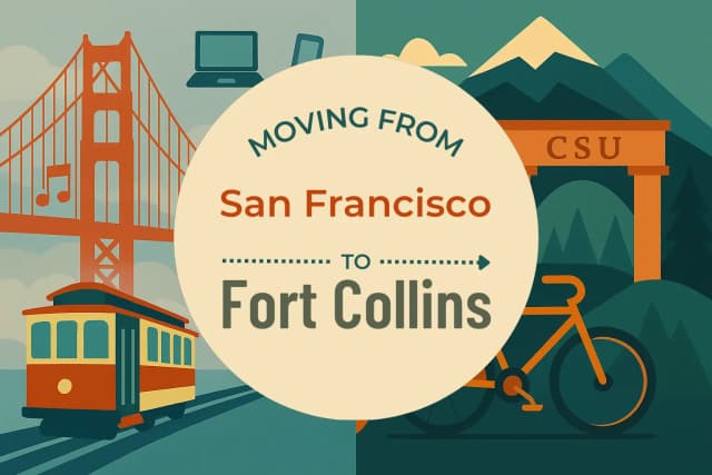 Moving from San Francisco to Fort Collins