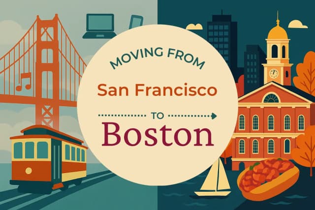 Moving from San Francisco to Boston