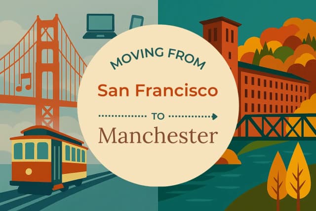 Moving from San Francisco to Manchester