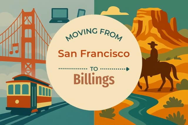 Moving from San Francisco to Billings