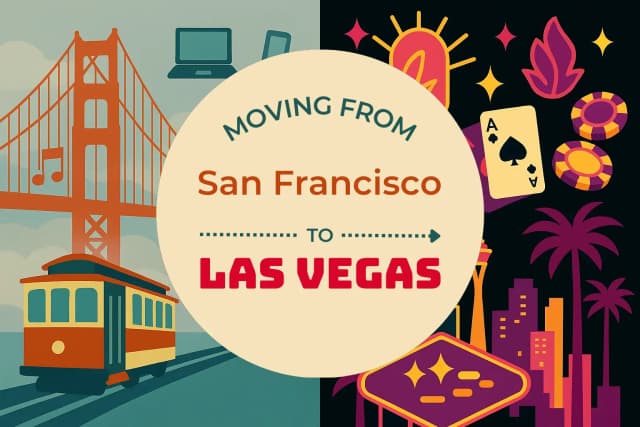 Moving from San Francisco to Las Vegas