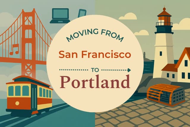 Moving from San Francisco to Portland