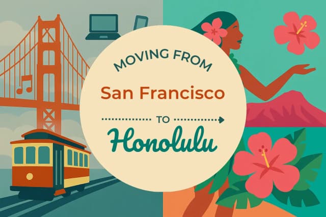 Moving from San Francisco to Honolulu