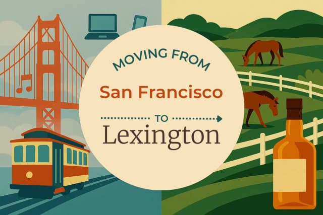 Moving from San Francisco to Lexington