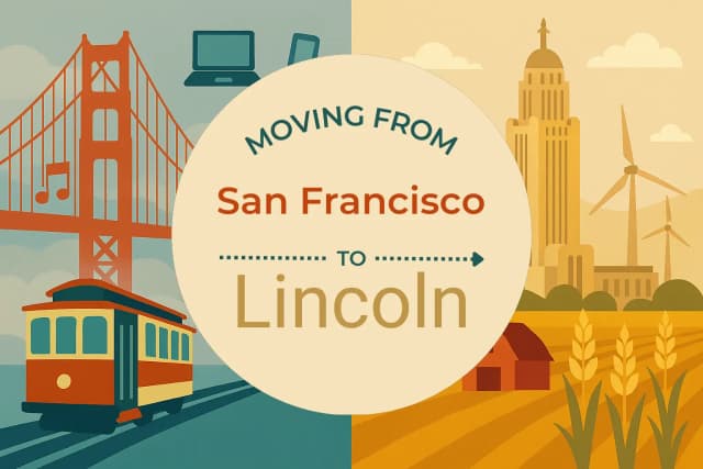 Moving from San Francisco to Lincoln