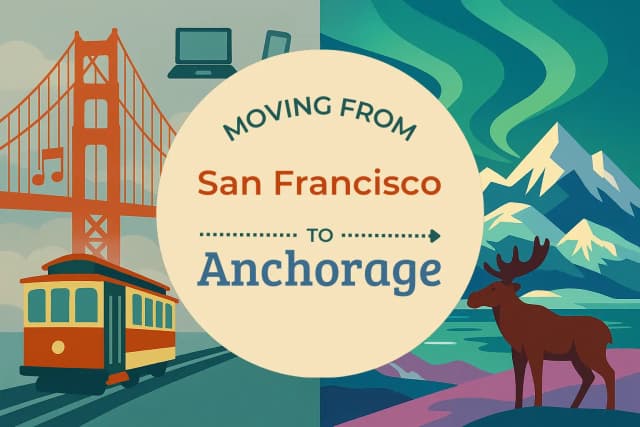 Moving from San Francisco to Anchorage