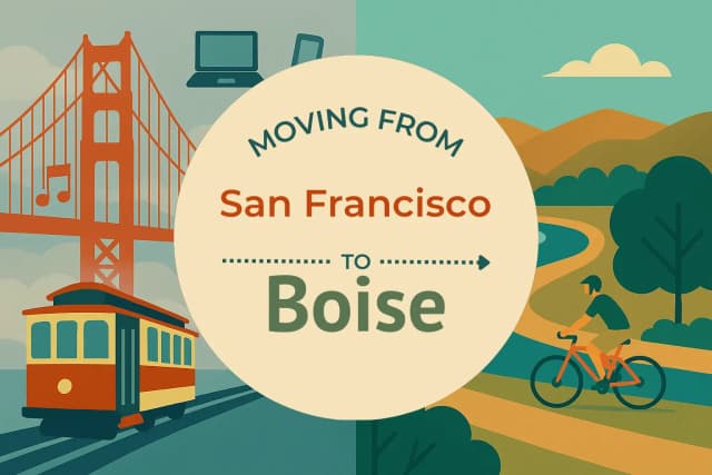 Moving from San Francisco to Boise