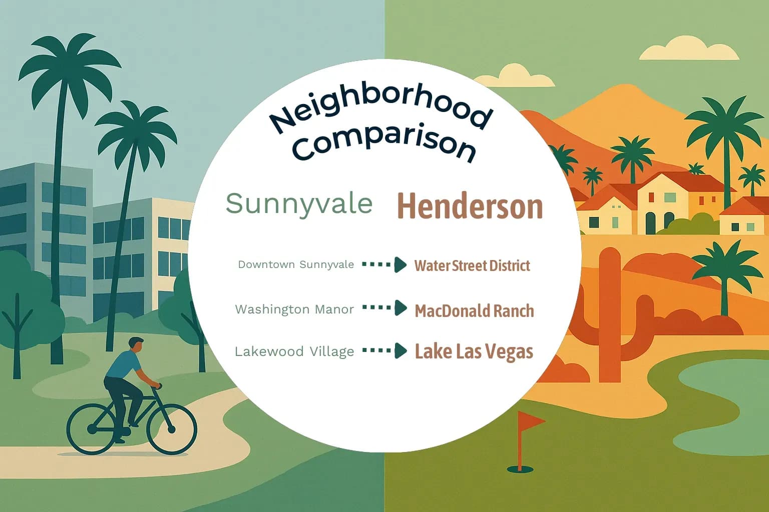 Sunnyvale vs Henderson Neighborhood Comparison