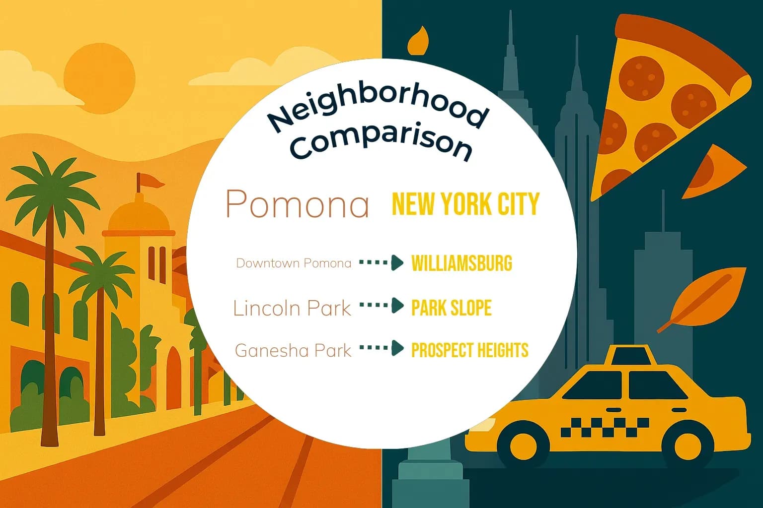 Pomona vs New York City Neighborhood Comparison