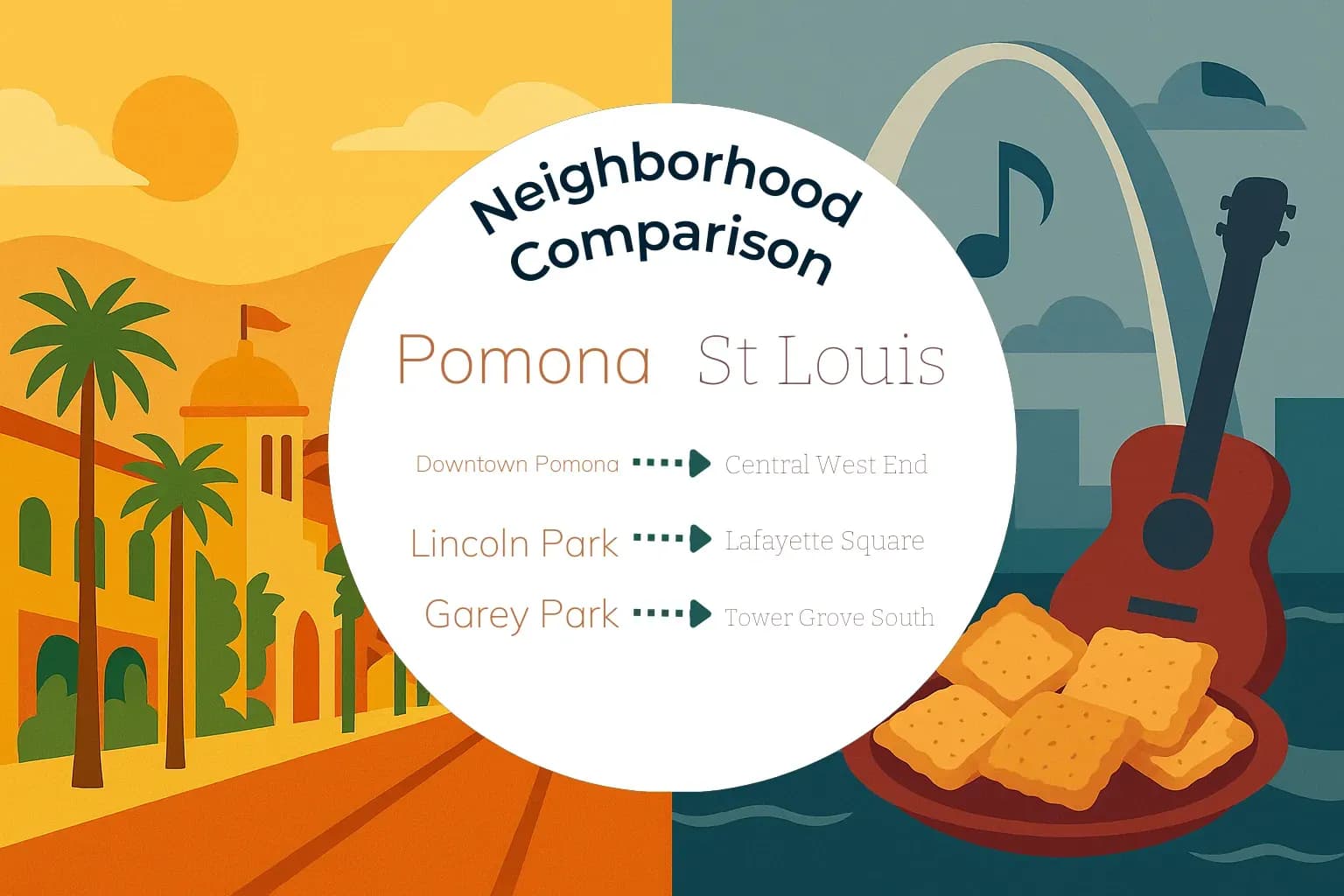 Pomona vs St. Louis Neighborhood Comparison
