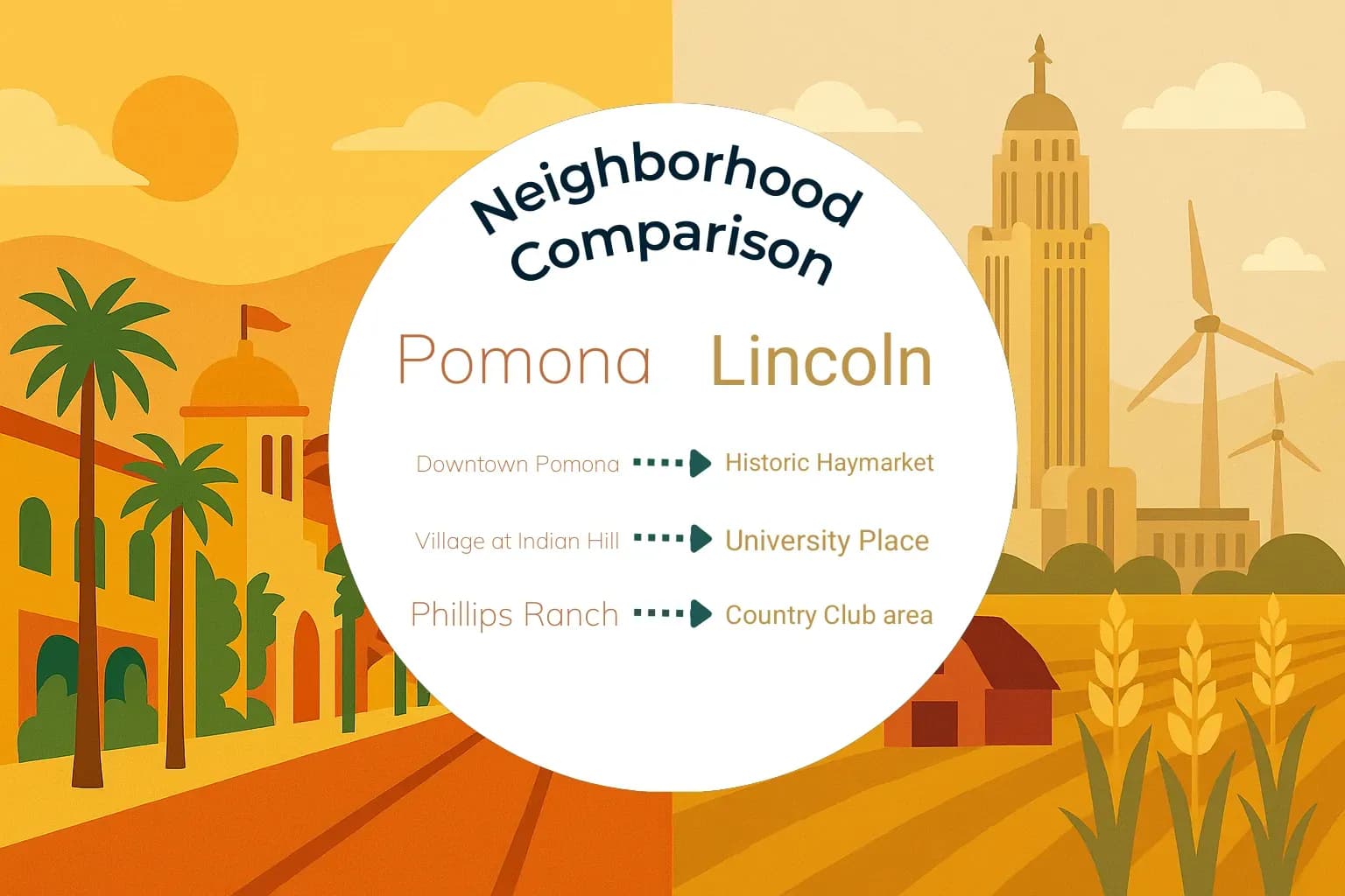 Pomona vs Lincoln Neighborhood Comparison