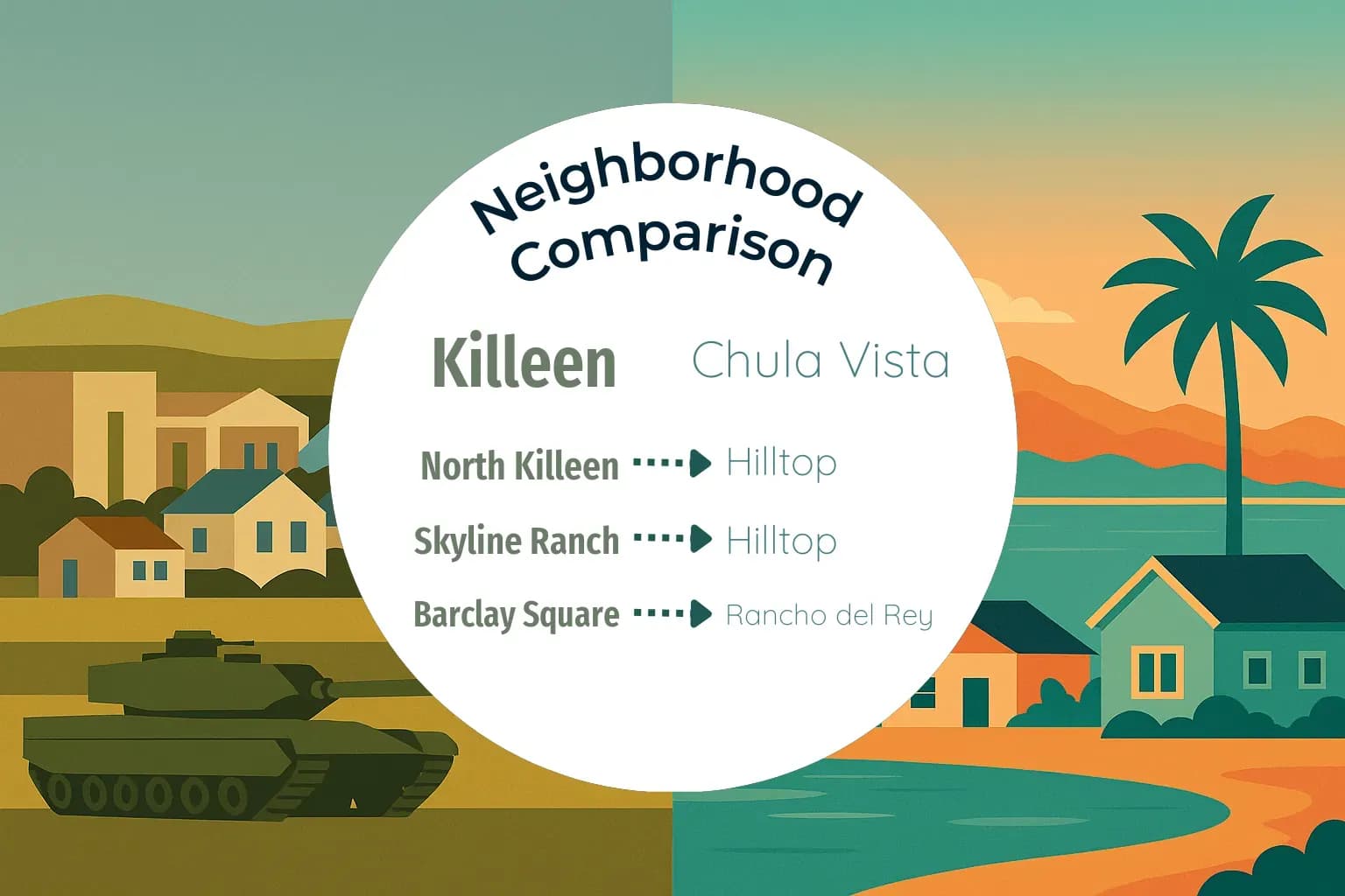 Killeen vs Chula Vista Neighborhood Comparison