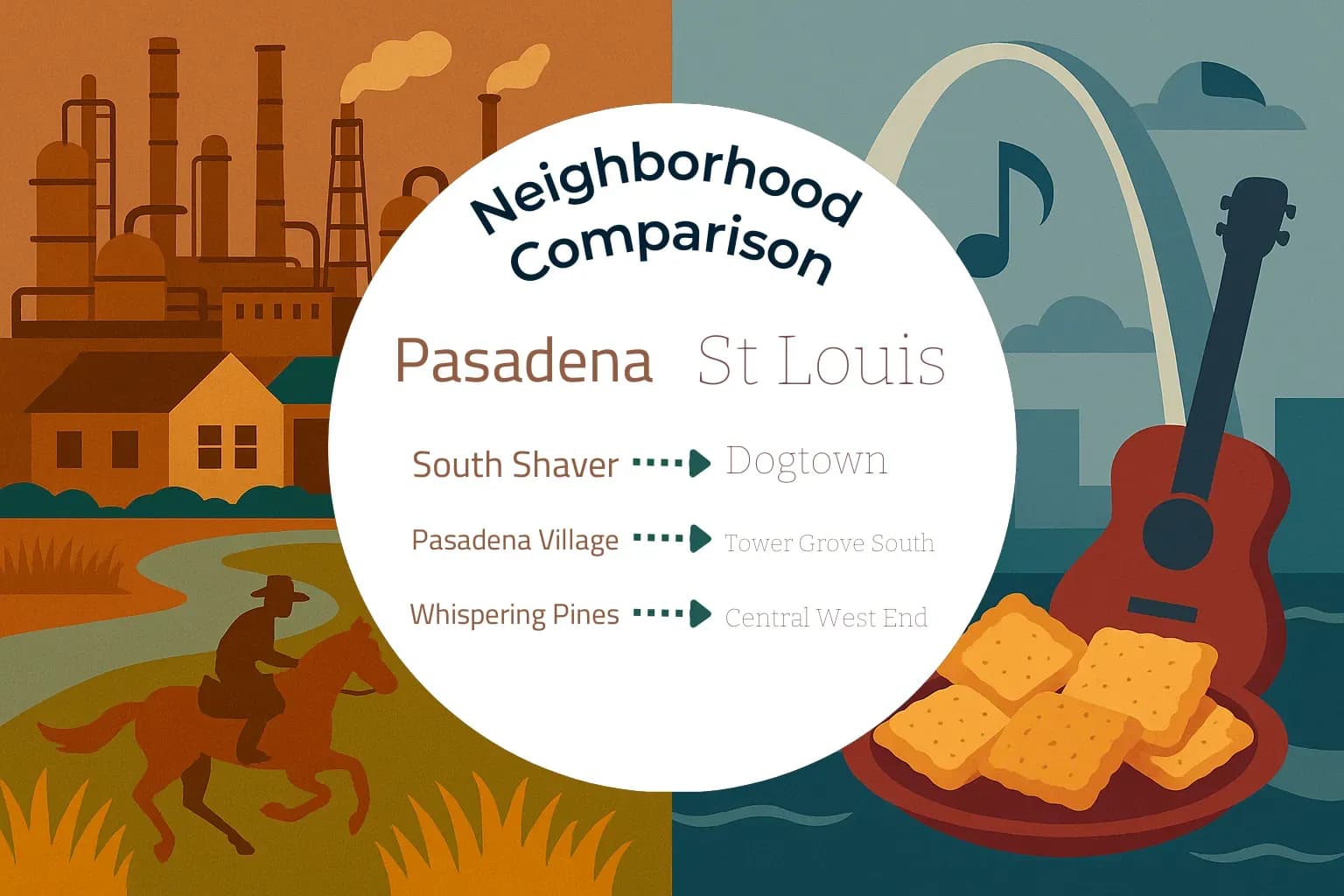Pasadena vs St. Louis Neighborhood Comparison