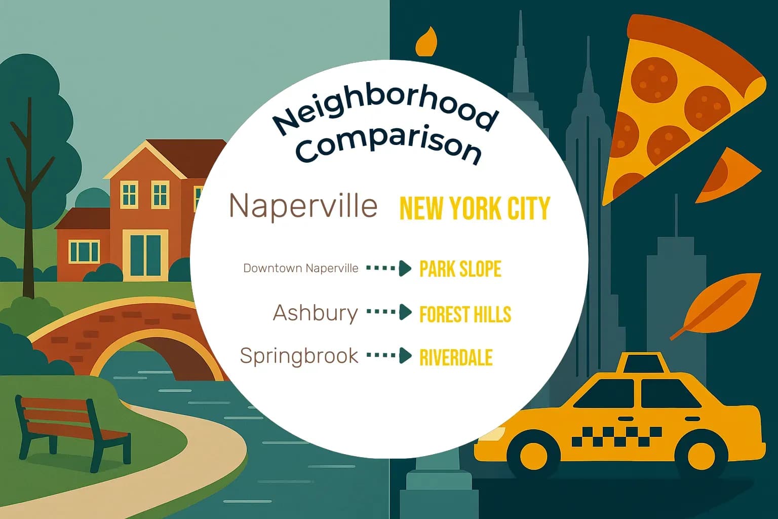 Naperville vs New York City Neighborhood Comparison