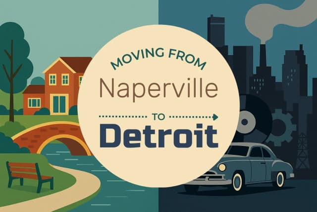 Moving from Naperville to Detroit