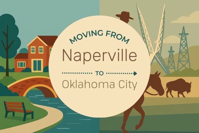 Moving from Naperville to Oklahoma City