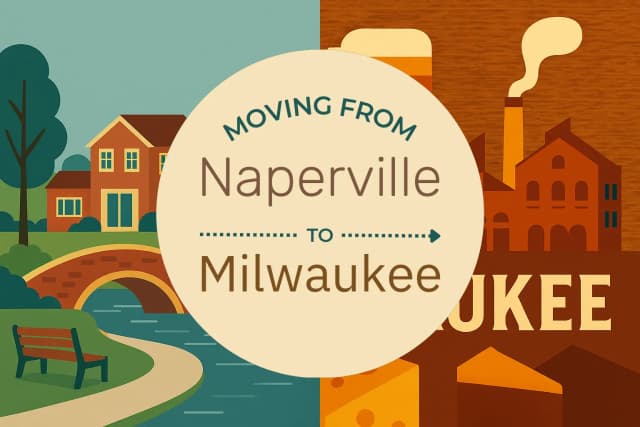 Moving from Naperville to Milwaukee