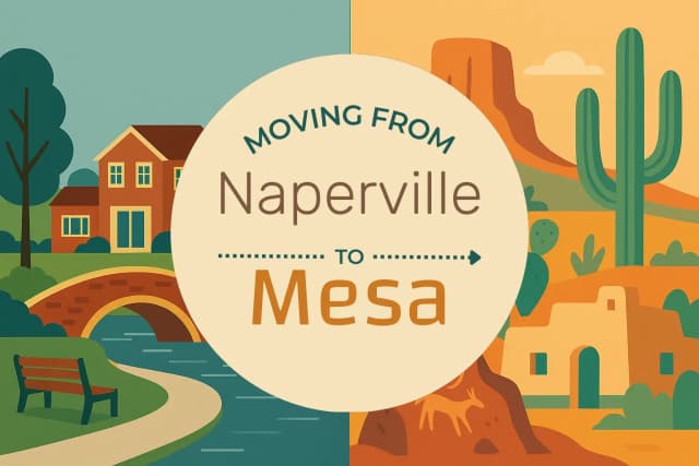 Moving from Naperville to Mesa