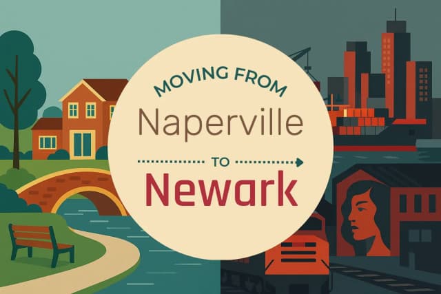 Moving from Naperville to Newark