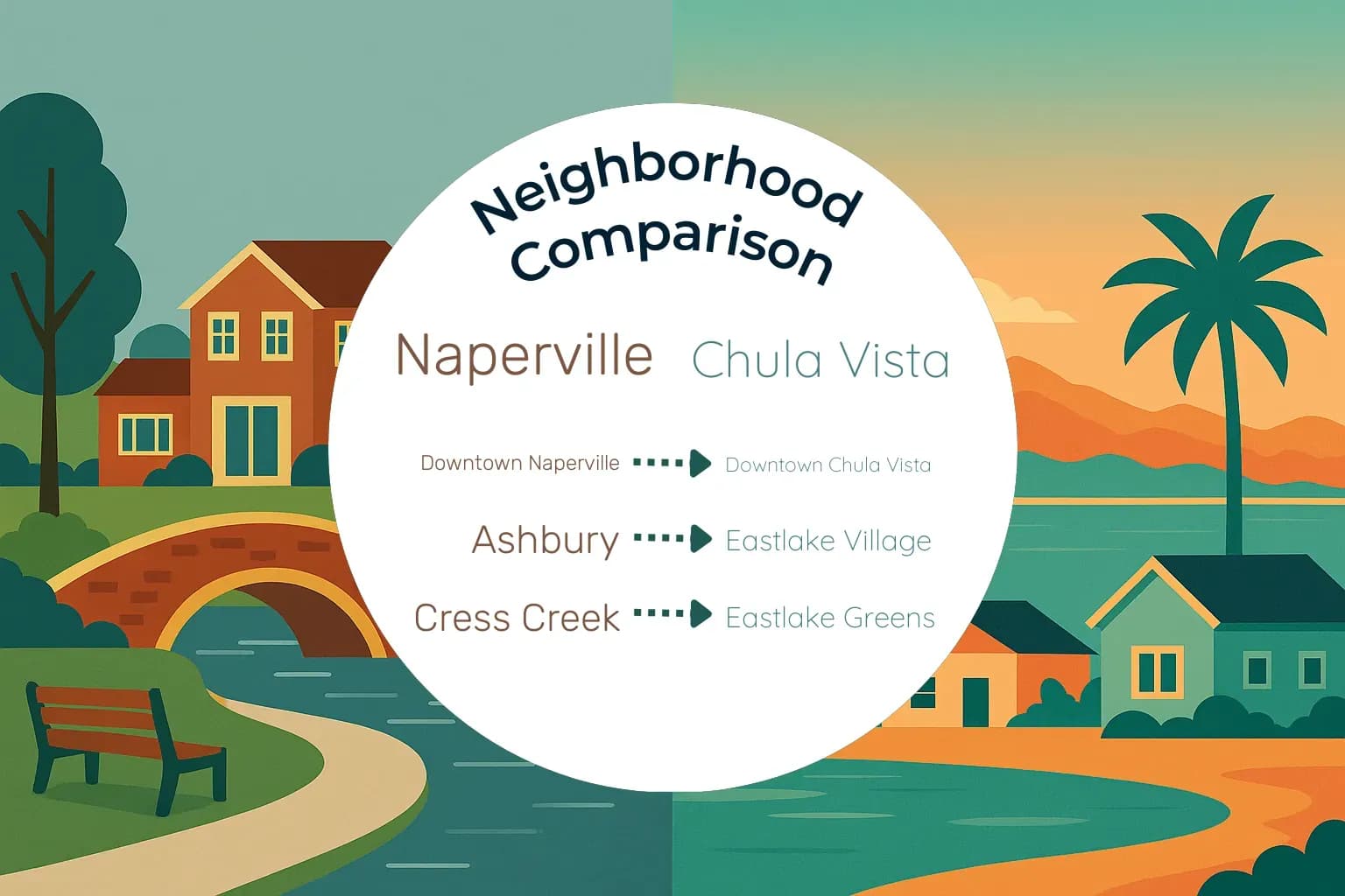Naperville vs Chula Vista Neighborhood Comparison