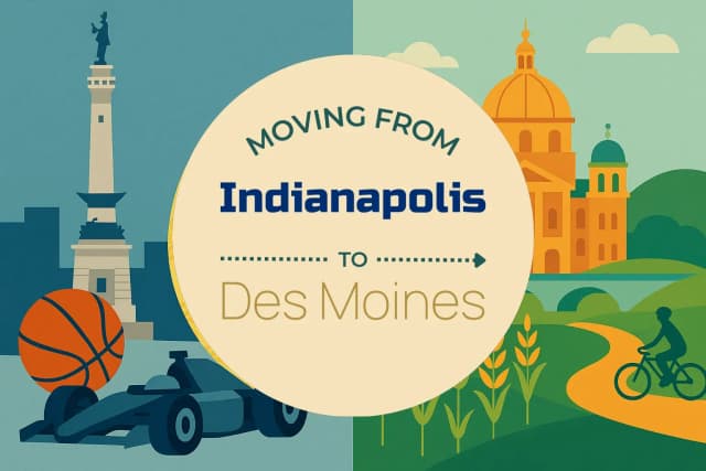 Moving from Indianapolis to Des Moines