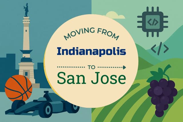 Moving from Indianapolis to San Jose